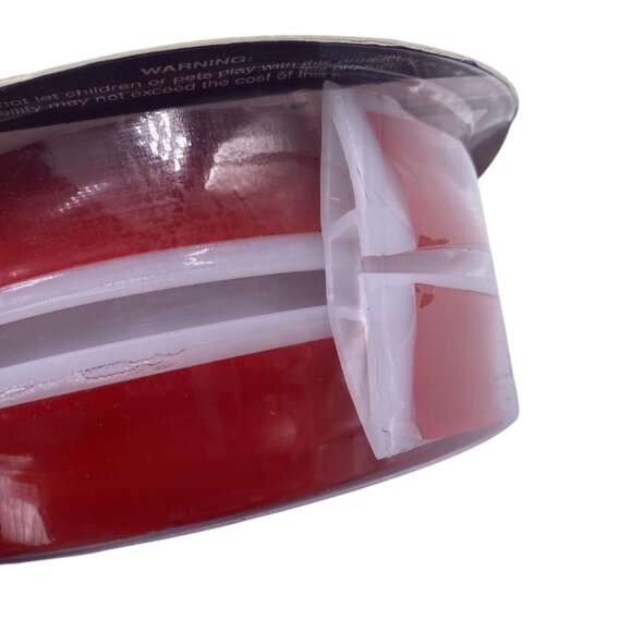 X-Protector Cord Cover 5ft Red Silicone Self-Adhesive Cord Guard for Floor - Picture 3 of 5